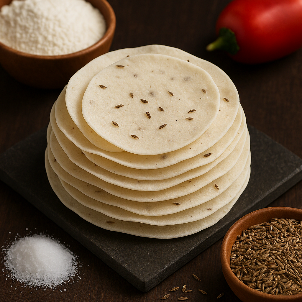 Cumin Rice Vadi (2) Cumin Rice Vadi