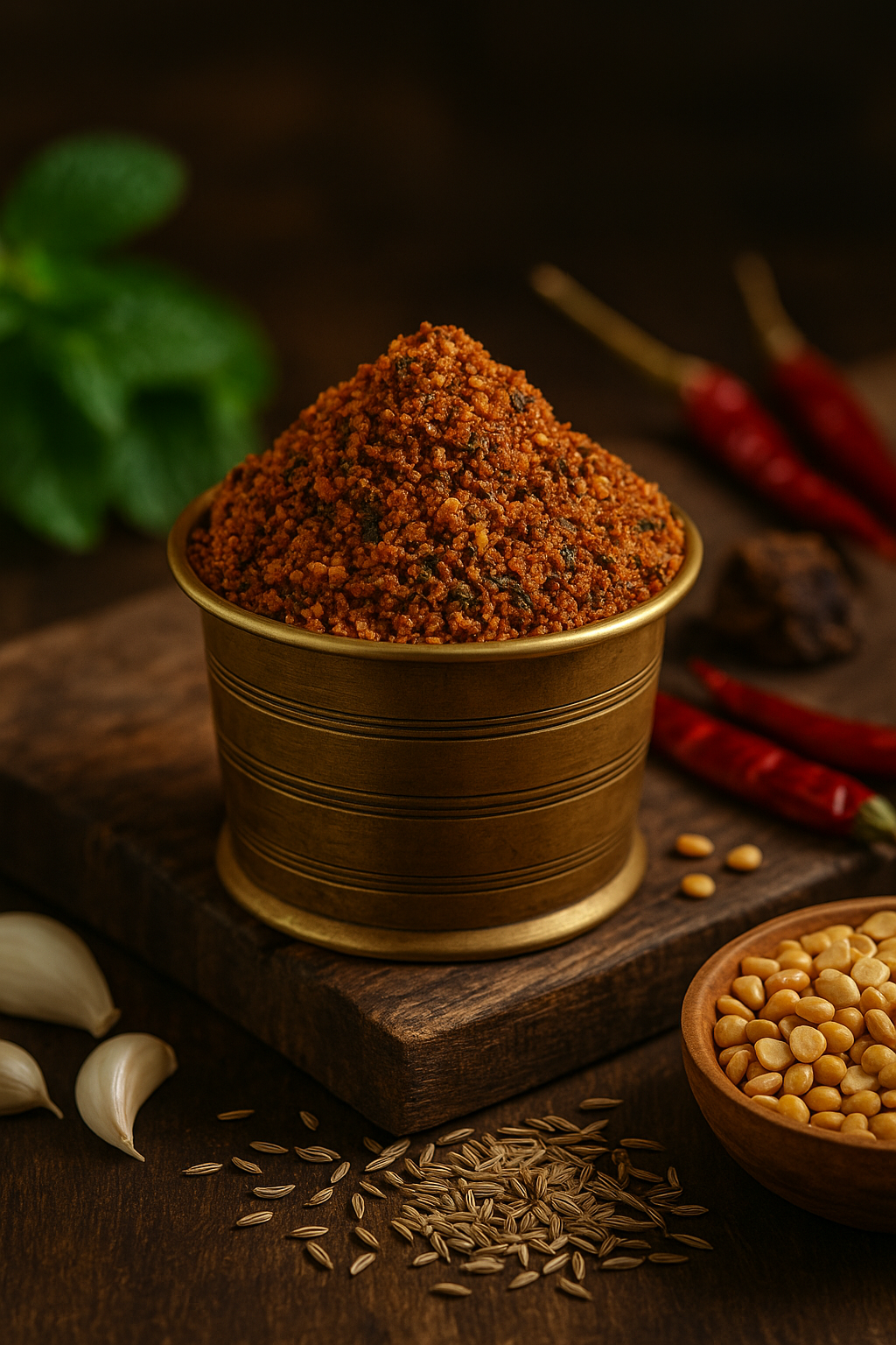 Pudina Karam – Mint Leaf Spice Blend 500 Grms.