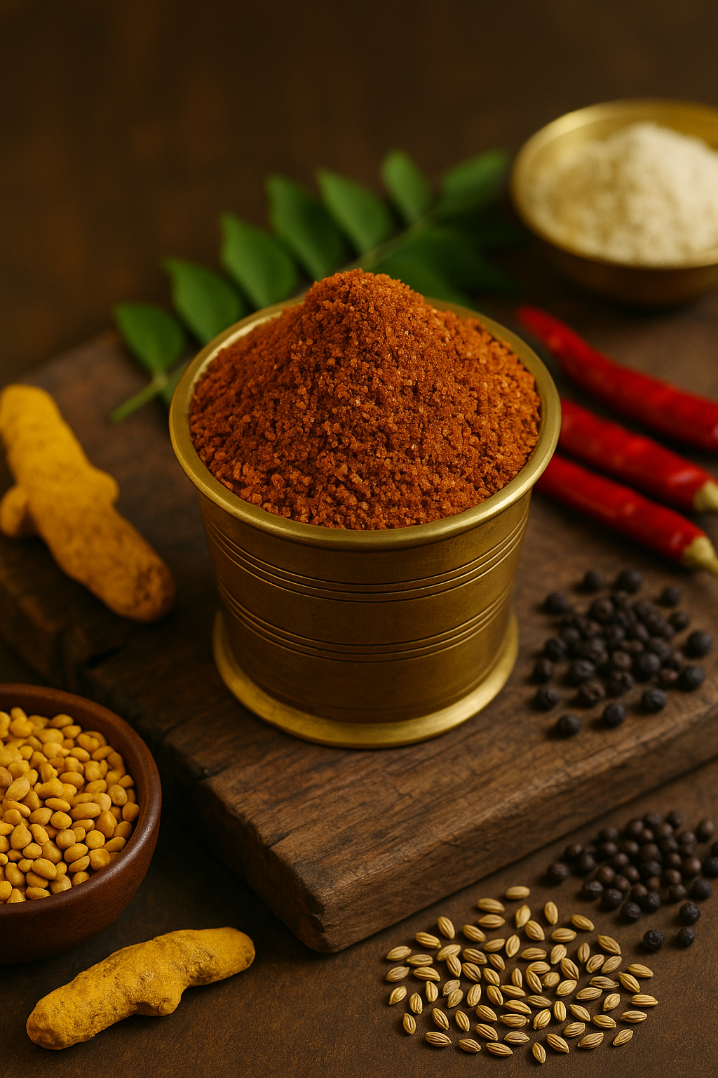 Sambar Powder – Traditional South Indian Spice Blend 500 Grms.